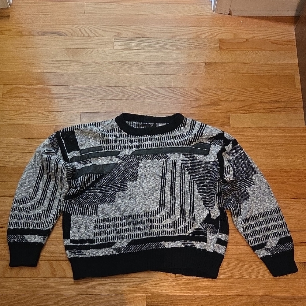 Men's vintage 80's Stefano Man sweater